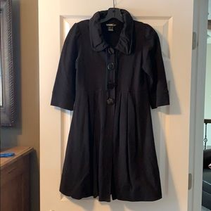 Kensie Black Cotton Jacket